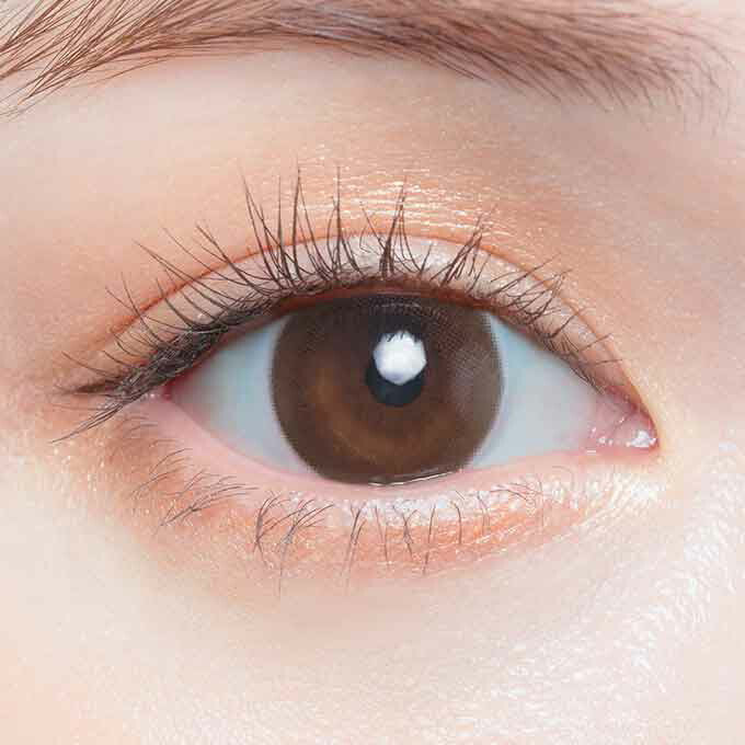 チューズミー 1day チョコブラウン 1箱10枚 VR(バーチャル試着)ゆうこすカラコン 菅本裕子