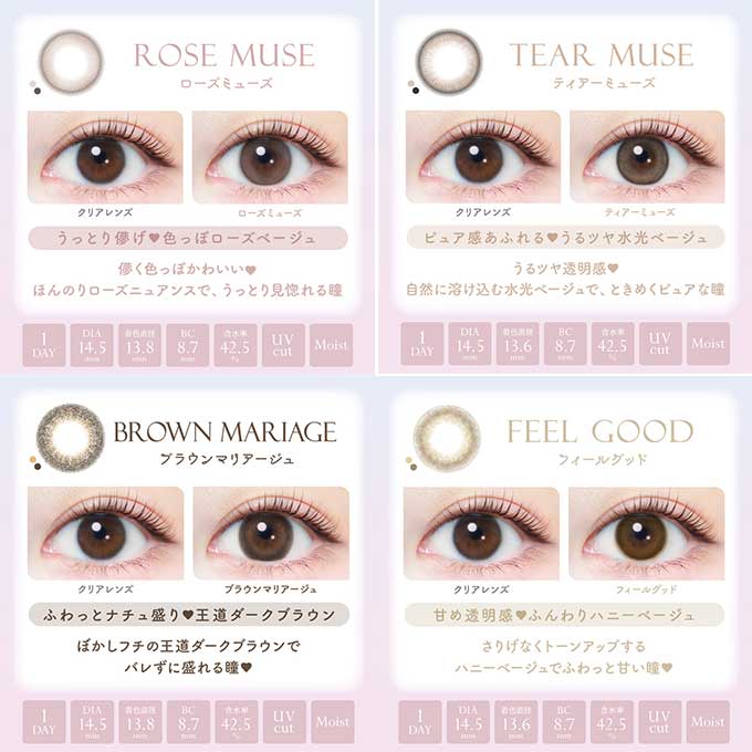 (1箱20枚入り)カラコン エバーカラー ワンデー ナチュラル モイストレーベルUV 度あり/度なし 1day/14.5mm カラーコンタクトレンズ Ever Color 1day Natural/UV 新木優子