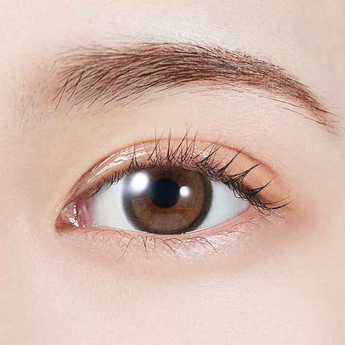 ブラウンバニー モラク(1箱10枚入) カラコン 1day 度なし 度あり VR(バーチャル試着)ワンデー カラーコンタクトレンズ 14.2mm ナチュラル 宮脇咲良VR