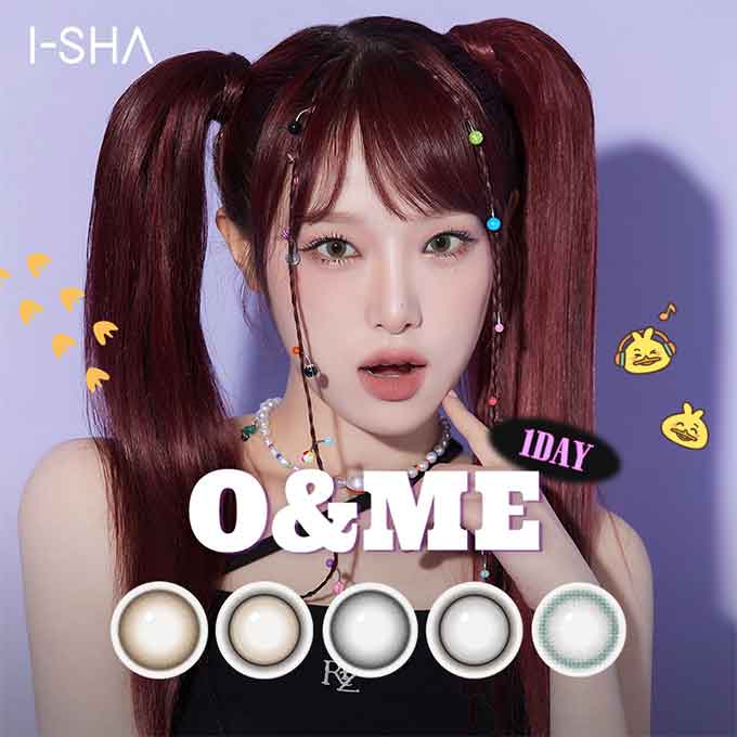(1箱10枚入)カラコン 1day オーエンミー ワンデー O&ME 度あり 度なし カラーコンタクトレンズ 14.2mm 14.5mm チェ・イェナ