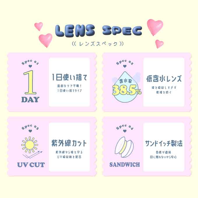 カラコン 1day プリモア ワンデー(1箱10枚入)度あり 度なし カラーコンタクトレンズ 15.0mm MINAMI