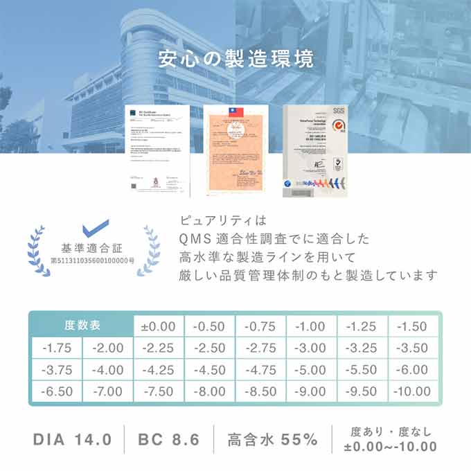 カラコン 1day ピュアリティ byダイヤ サークル(1箱10枚入)度なし 度あり カラーコンタクト 14.0mm ブラウン ワンデー 川津明日香
