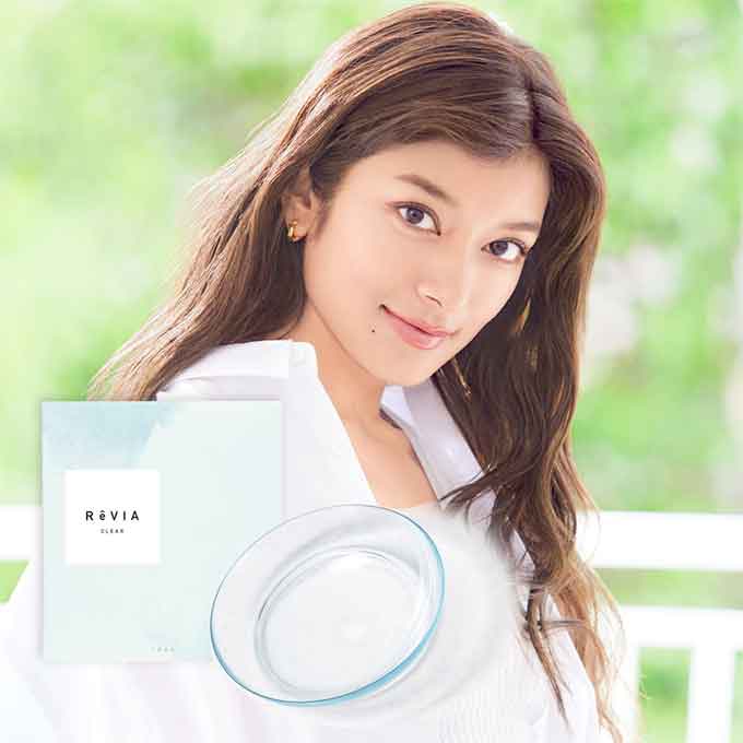 コンタクト 1day レヴィア クリア ワンデー プレミアム (1箱30枚入) 無色 透明 高含水レンズ クリアコンタクトレンズ 14.2mm ローラ