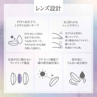 (1箱10枚入)カラコン 1day Bishonennga hanairo 度なし 度あり カラーコンタクトレンズ 14.2mm 14.5mm 美少年画 花彩 ビショウネンガ ハナイロ