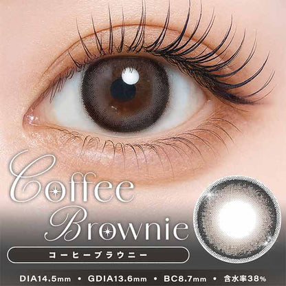 (1箱10枚入)カラコン 1day シャルトン ワンデー 度なし 度あり カラーコンタクト 14.5mm 本田紗来