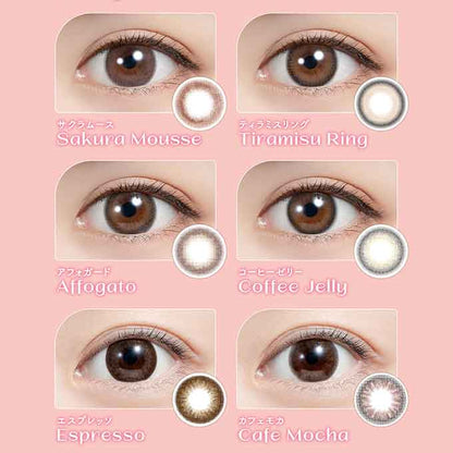 1箱10枚入 カラコン feliamo フェリアモ ワンデー度あり/度なし 14.2mm/14.5mm ナチュラル系 1day/1日交換 使い捨て 白石麻衣