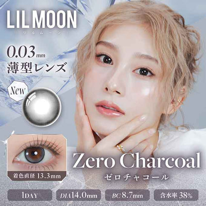 (1箱10枚入) カラコン リルムーン0.03ZEROシリーズ ワンデー  度あり 度なし  UVカット 14.2mm 14.0mm カラーコンタクトレンズ LILMOON 南部桃伽 水光レンズ