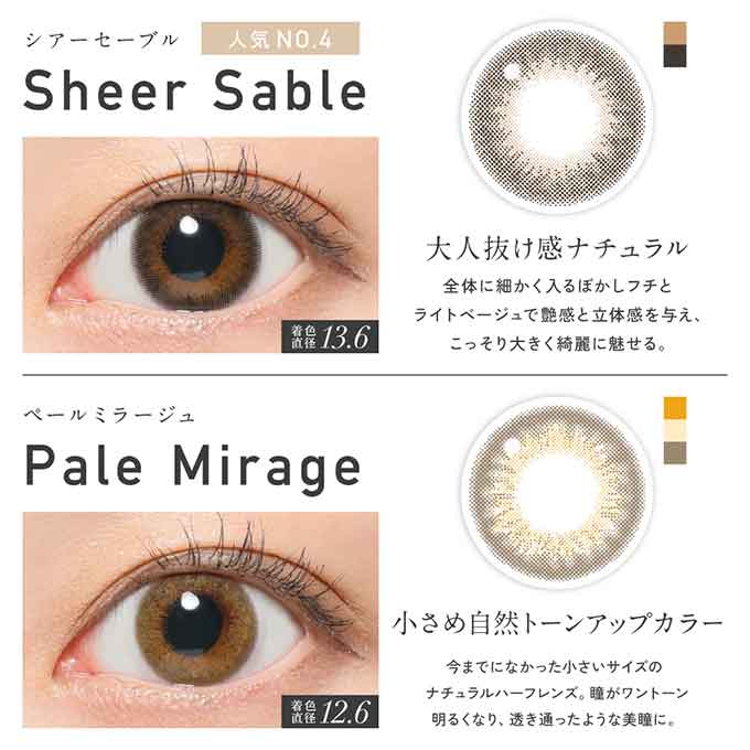 カラコン 1day レヴィア ReVIA (1箱10枚入)度あり 度なし カラーコンタクトレンズ 14.1mm ワンデー ナチュラル KIM CHAEWON (キム・チェウォン)
