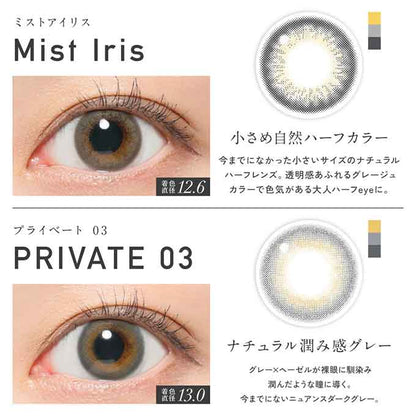 カラコン 1day レヴィア ReVIA (1箱10枚入)度あり 度なし カラーコンタクトレンズ 14.1mm ワンデー ナチュラル KIM CHAEWON (キム・チェウォン)