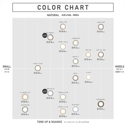 カラコン 1day レヴィア ReVIA (1箱10枚入)度あり 度なし カラーコンタクトレンズ 14.1mm ワンデー ナチュラル KIM CHAEWON (キム・チェウォン)