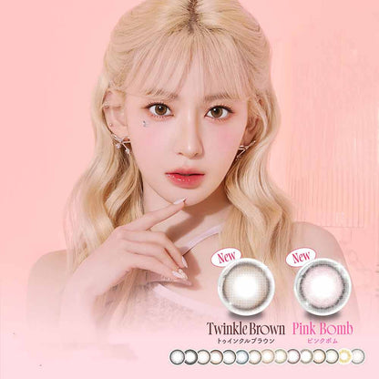 【3箱同時購入で1箱分無料!!】カラコン モラク 1day (1箱10枚入) 度なし 度あり 宮脇咲良