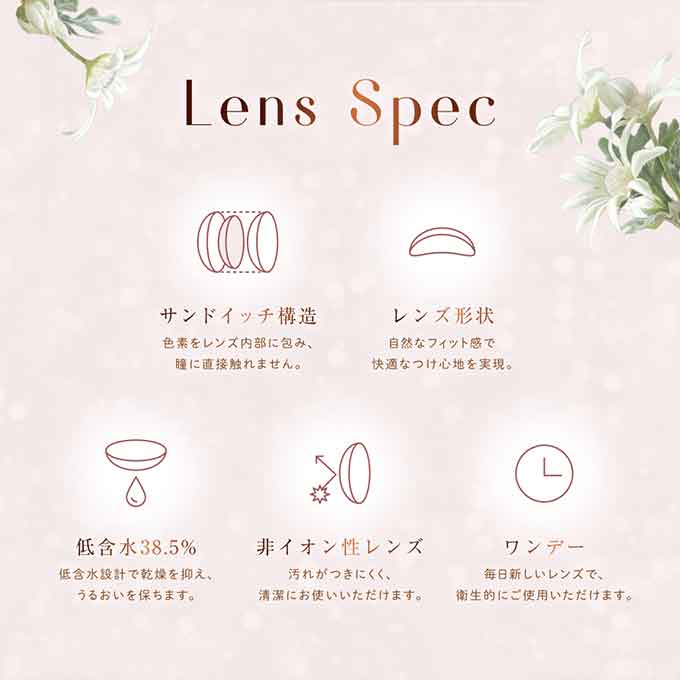 (1箱10枚)カラコン 1day ウィンクゥー ワンデー Winkuu カラーコンタクトレンズ 14.2mm 柏木由紀 水光レンズ